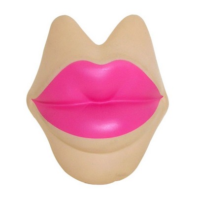 PU Lip Shape Stress Ball with Your Logo