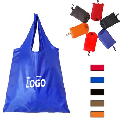 190T Oxford Cloth Waterproof Foldable Shopping Bag