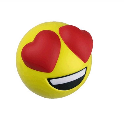 Peach Heart Expression Stress Ball