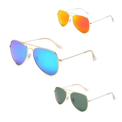 Classic Aviator Travel Sunglasses