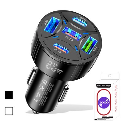 38 W 4-In-1 Car Fast Charger