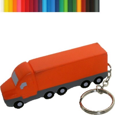 Container Truck Stress Ball Keychain