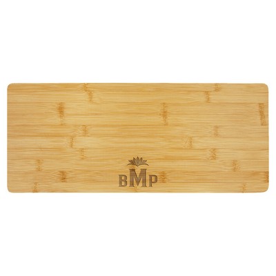 19 3/4" x 8" Bamboo Charcuterie Board/Cutting