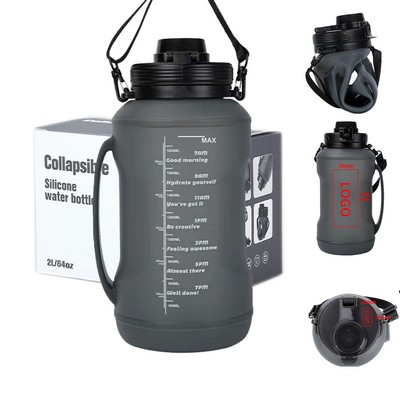 61 oz Silicone Water Bottle