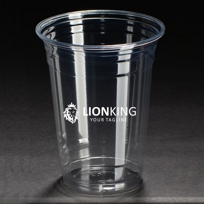 16oz Clear PET Plastic Cup