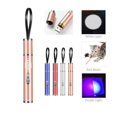 Rechargeable Triple LED Flashlight