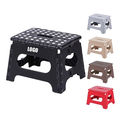 Portable Folding Plastic Stool for Kids and Adults - Multiple Sizes