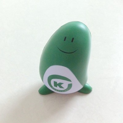 Green Bean Character Foam Stress Ball