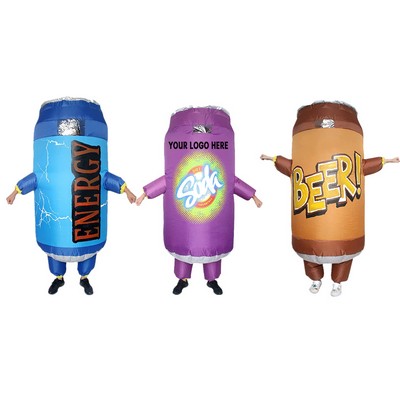 Adult Soda Can Inflatable Costume- In Stock