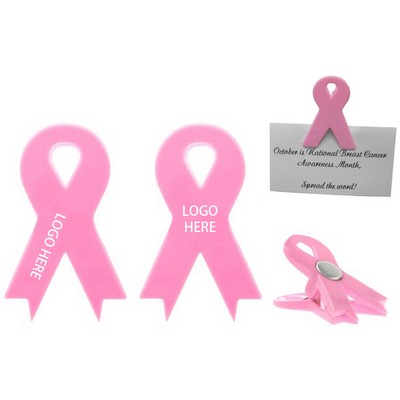 Jumbo Magnetic Awareness Ribbon Memo Clip