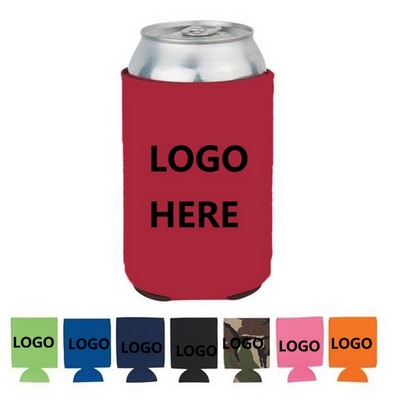 Neoprene Collapsible Insulated Can Coolies Sleeves