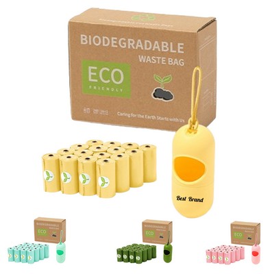 16+1 Eco-Friendly Degradable Pet Waste Bag