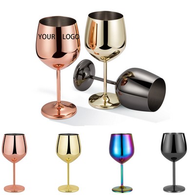 18oz. Stainless Steel Champagne Glasses