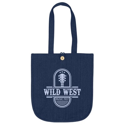 Dan™ - Denim Tote - Screen Print