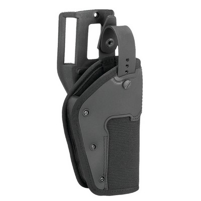 Synthetic Leather Basket Weave Universal Gun Holster (Left)