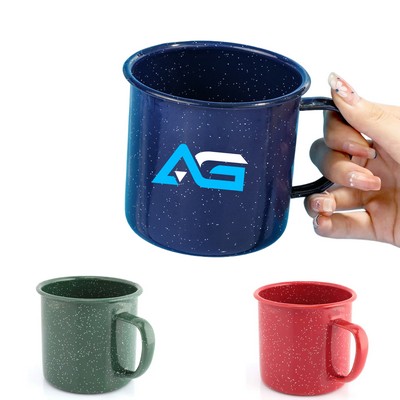 12oz Outdoor Camping Enamel Mug