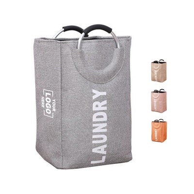 Foldable Laundry Hamper with Carry Handles