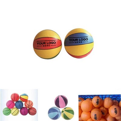 7-Inch PVC Mini Basketball, Multiple Sizes Available