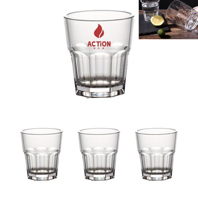 7.27 Oz PC Clear Glass