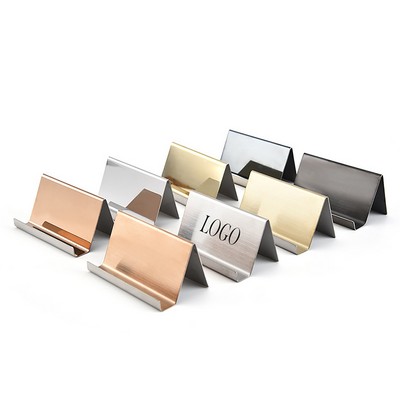 Stainless Steel Name Card Holder