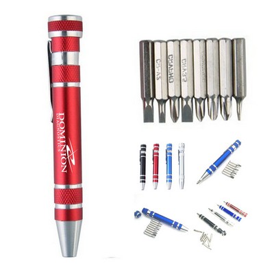 Multi-Bit Pen Screwdriver