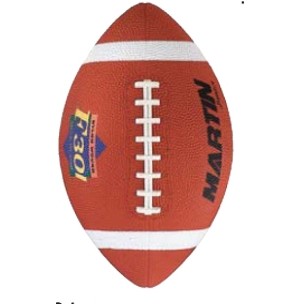 Junior Size Rubber Nylon Wound Football