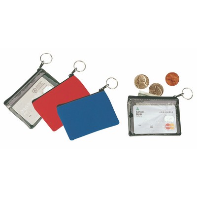 ID Holder w/Coin Pouch & Key Ring