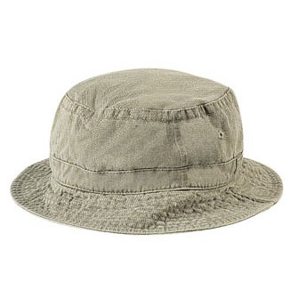 Pigment Dyed Garment Washed Cotton Twill Bucket Hat