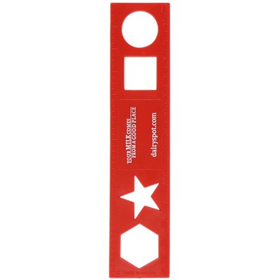 6" Stencil Ruler (Blank)