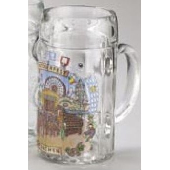 1 Liter Ecken European Beer Seidel Mug