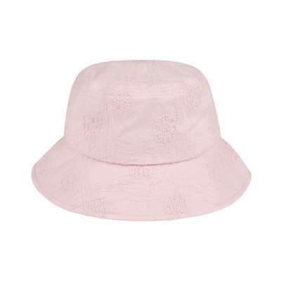 Ladies' Embroidered Cotton Fashion Bucket Hat