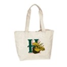 Canvas Zipper Tote Bag (18.5"x13"x5")