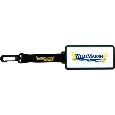 Narrow DuraFlex Rectangular Bag Tag