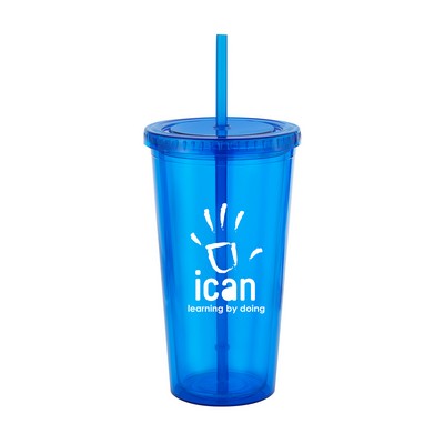 20 oz Venti Slurpy with Matching Lid & Straw Tumbler