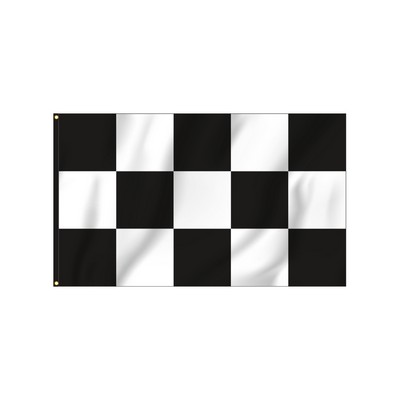 3' x 5' Checkered Race Style Horizontal Flags