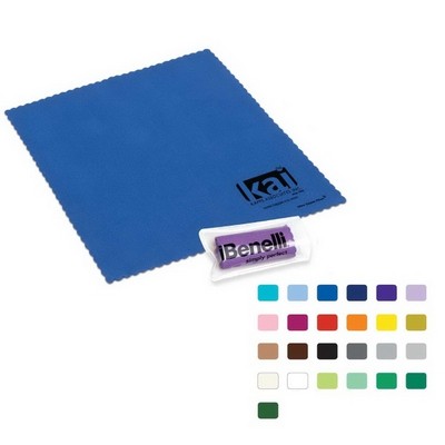 Ultra Opper Fiber® Cloth In Vinyl Pop Pouch® (6"x 6") - 1 Color