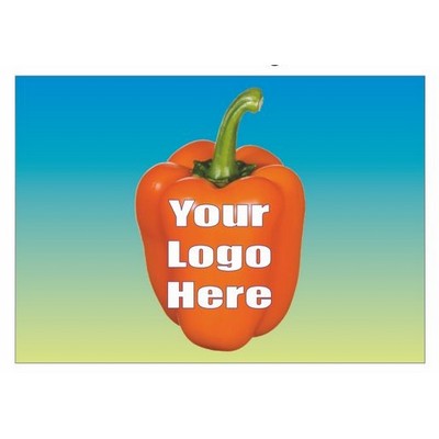 Orange Bell Pepper Photo Magnet (2"x3")