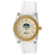 ABelle Promotional Time Maverick Ladies' 2 Tone Watch w/ Rubber Strap