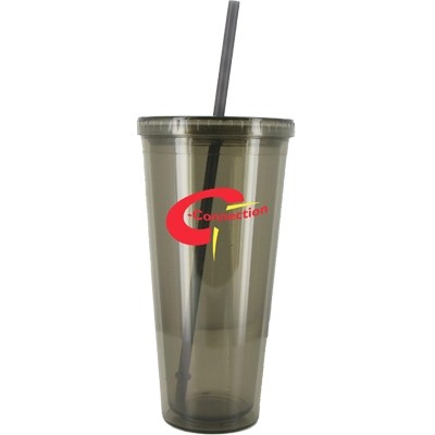 24 Oz. Smoke Grand Journey Double Wall Acrylic Tumbler