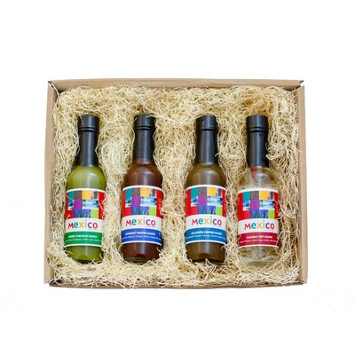 Gourmet Box Hot Sauce Gift Set