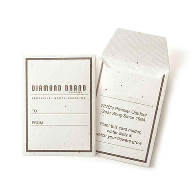 Seed Paper Gift Card Sleeve