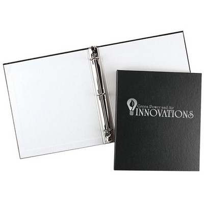 1"Bonded Leather Binder 8.5 X 5.5"