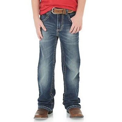 Wrangler® Junior Boy's Midland Blue 20X® 42 Vintage Bootcut Jeans