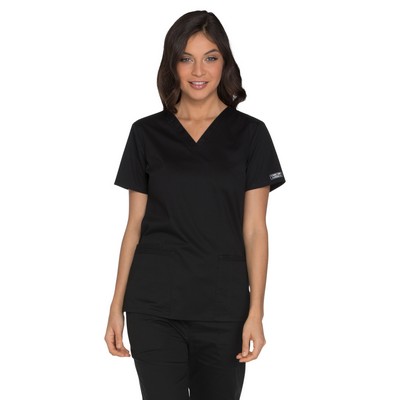 Cherokee - Workwear Core Stretch - Women's V-Neck Top