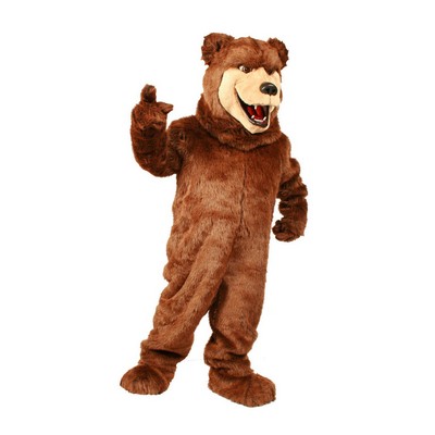 George Grizzly Bear Mascot Costume