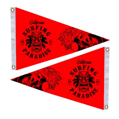 16" x 24" Pennant Flag - Double Sided