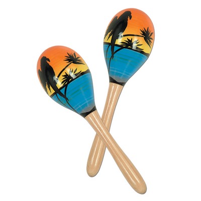 Tropical Fun Party Maraca's