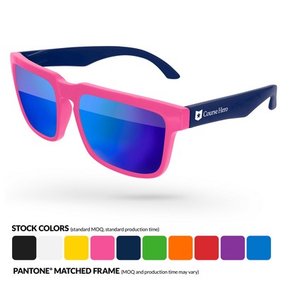 2-Tone Mirror Heat Sunglasses