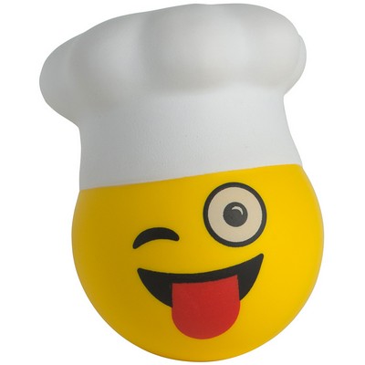 Chef Emoji Squeezies® Stress Reliever