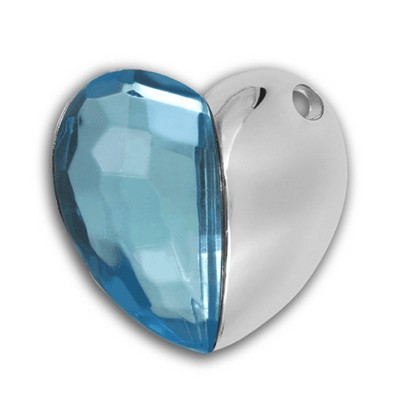 Crystal Heart Love USB Flash Drive